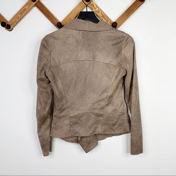 SOLD ZARA faux suede moto jacket✨M - Picture 3 of 5